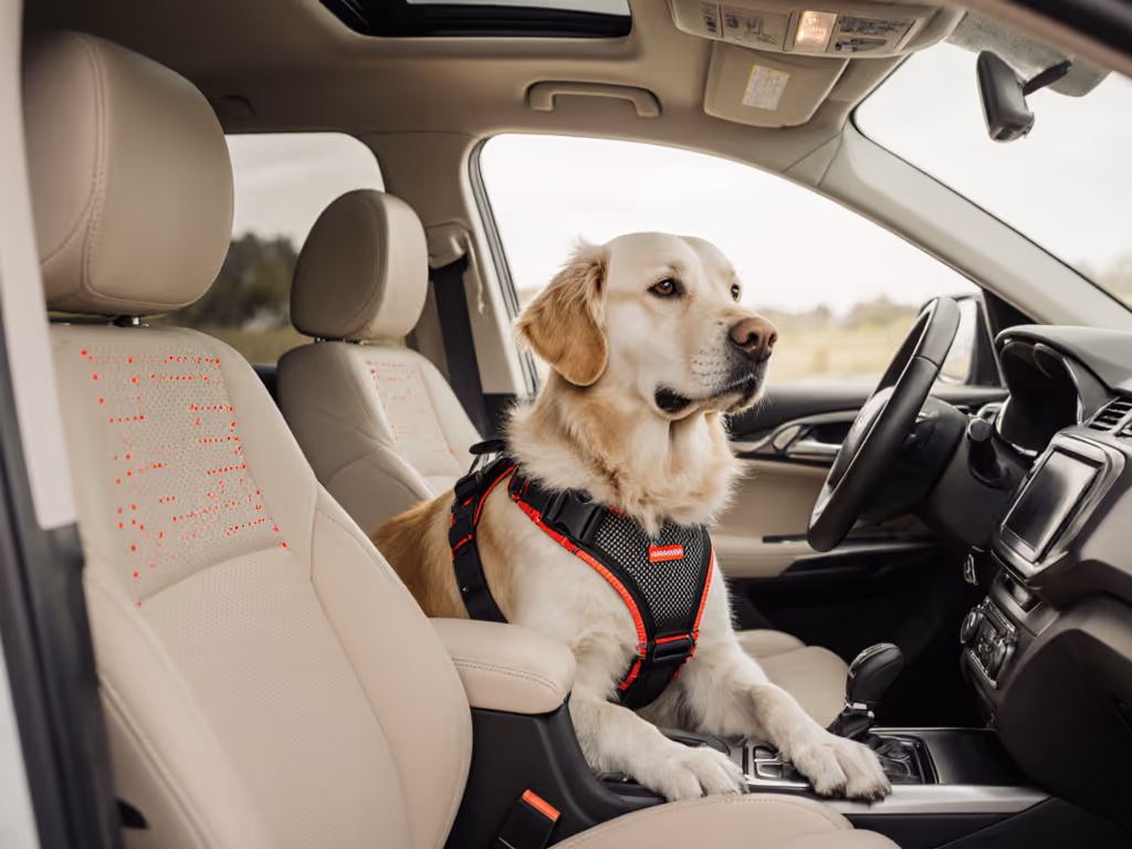 dog_wearing_properly_fitted_car_harness_with_ventilation_zones_marked