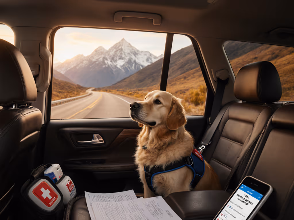 Road Trip Pet Insurance: What Covers Car Travel Emergencies? 
