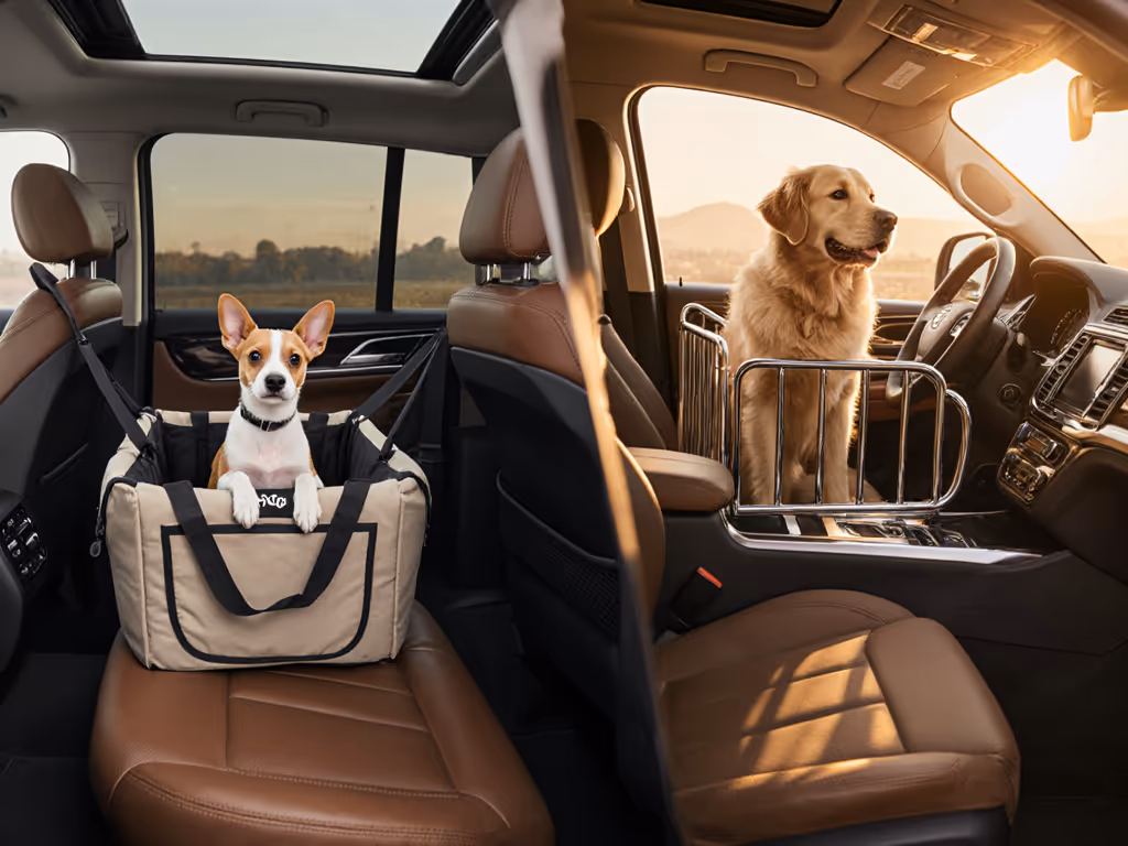 Small Dog Car Seats vs Big Dog Barriers: Perfect Fit