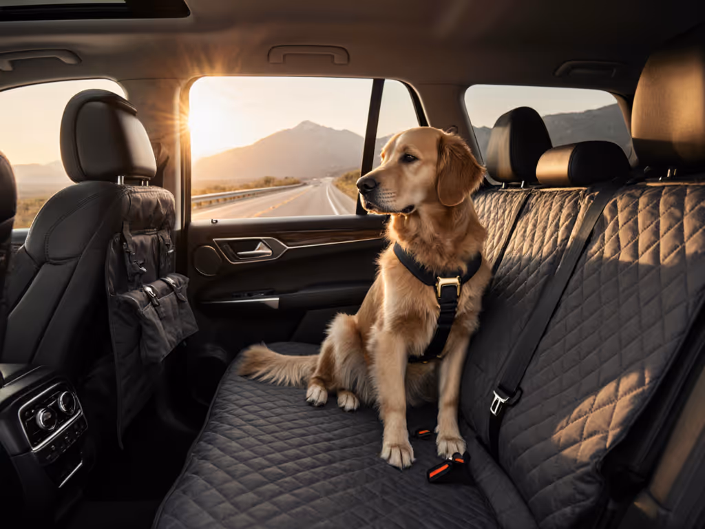 Human-Grade Dog Car Accessories: Calm Travel Solutions