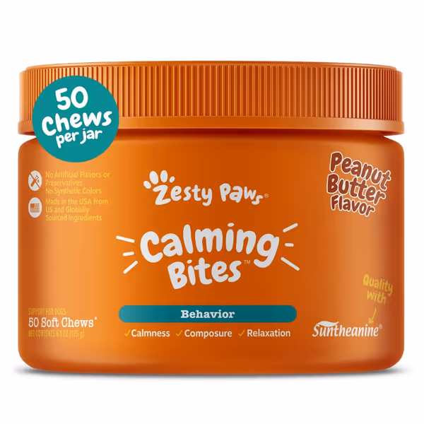 Zesty Paws Calming Chews for Dogs