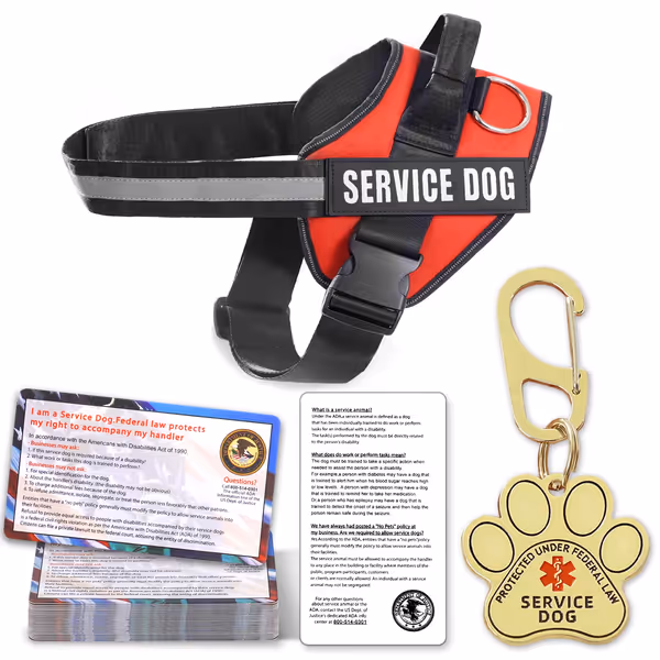 Service Dog Vest & Accessory Kit